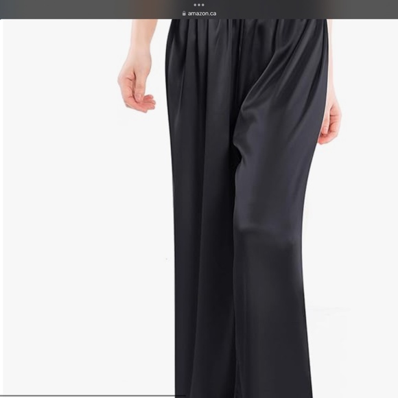 Beautiful satin pants size M - Picture 1 of 2